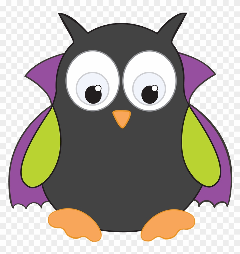 Minus Halloween Owl, Halloween Images, Owl Clip Art, - Hibou Halloween Clipart #1441318