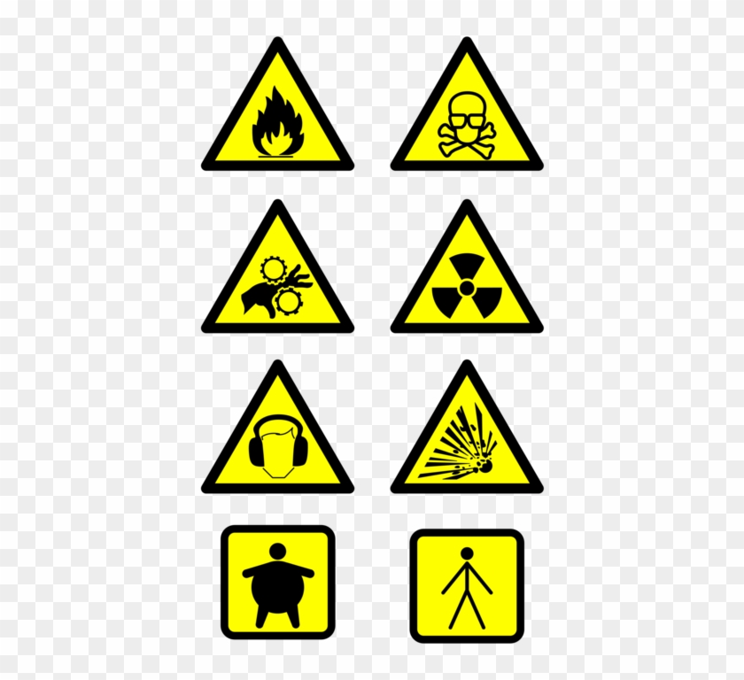 Hazard Dangerous Goods Warning Sign - Hazard Dangerous Goods Warning Sign #1441390