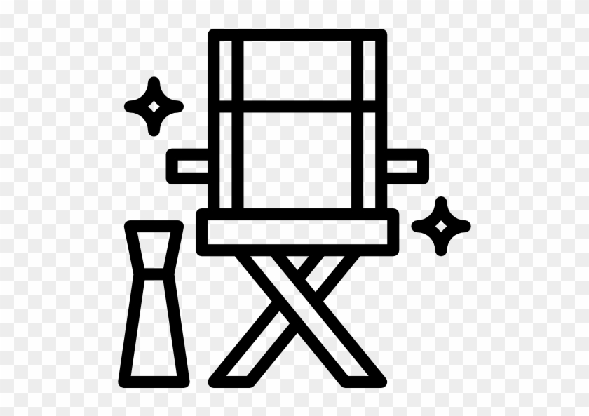 Director Chair Free Icon - Bookshelves Walmart #1441586