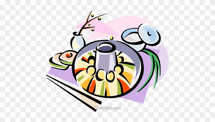 Korean Cuisine Shinsolo Bbq Royalty Free Vector Clip - Clip Art #1441765