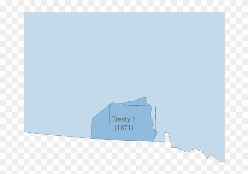 Close Up View Of The Original Treaty 1 Territories, - Architecture #1441814