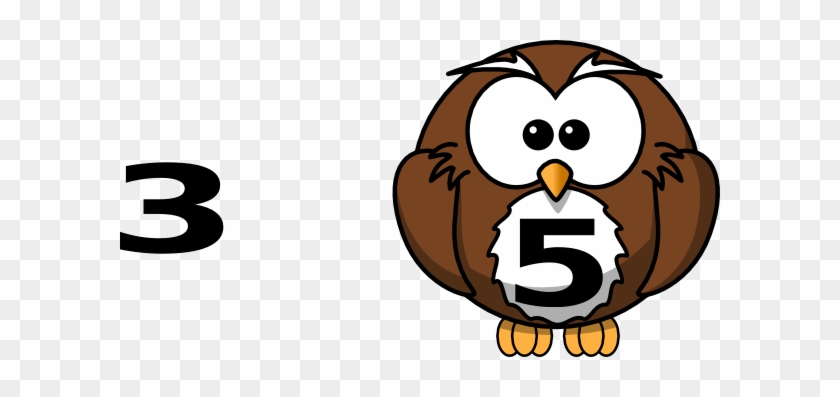 Number Owl Clip Art At Vector Clip Art Online Royalty - Cartoon Owl Shower Curtain #1441847