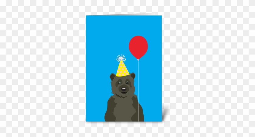 Birthday Bear Greeting Card - Assorted Premium Birthday Greeting Cards - Set Of 4 #1441952