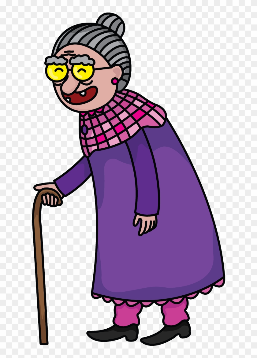Learn How To Draw This Kind Grandmother Our Step By - Grandmother Draw #1441963