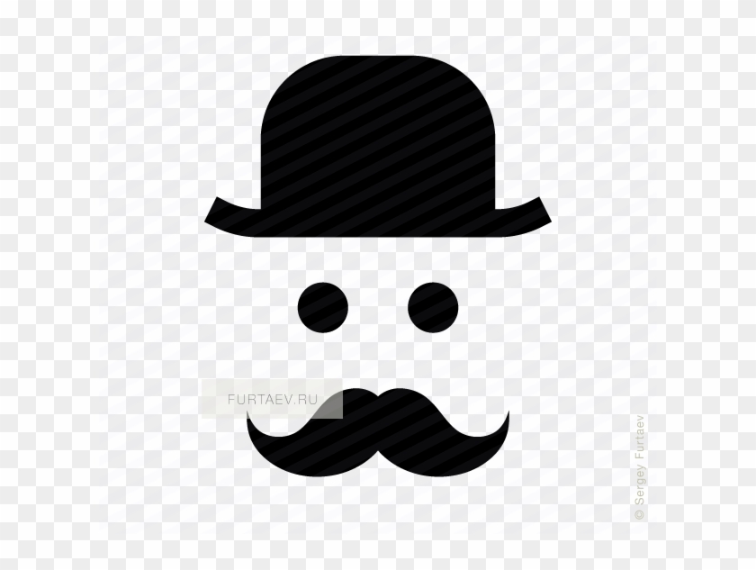 Icon Of Mustache Man - Mustache Man Icon #1442014