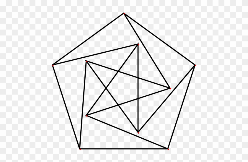 Drawing Pentagons Graph Paper Clip Freeuse Stock - Petersen Graph #1442150