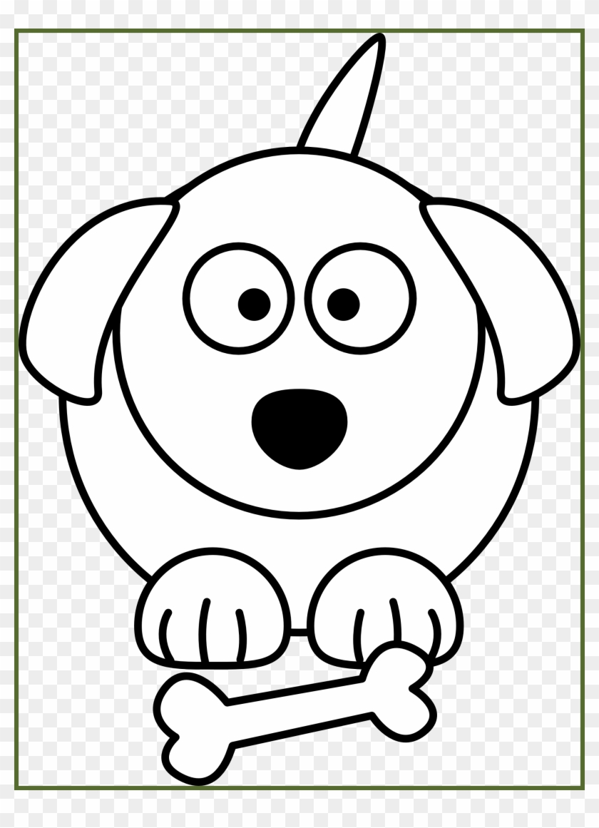Clip Best Black And White Clip Art For - Dog Drawing Black And White #1442275