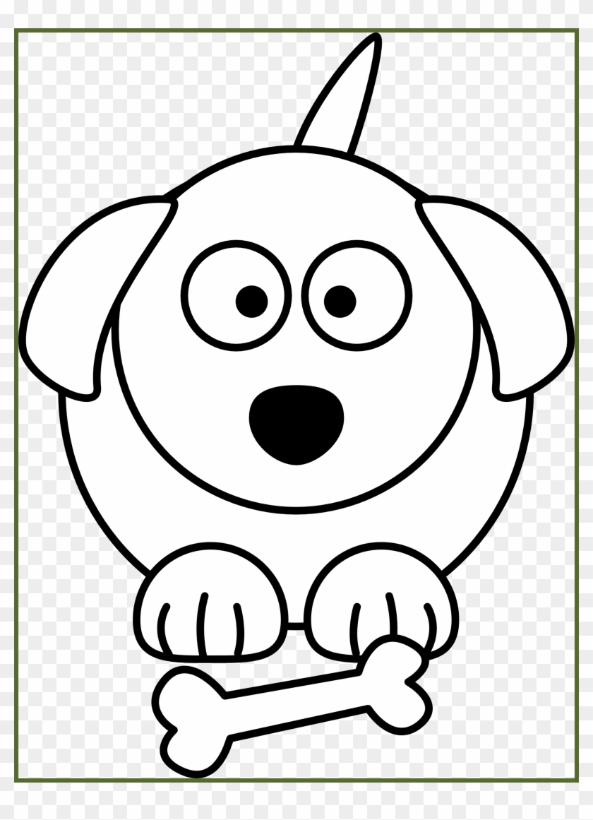 Clip Best Black And White Clip Art For - Dog Drawing Black And White #1442275