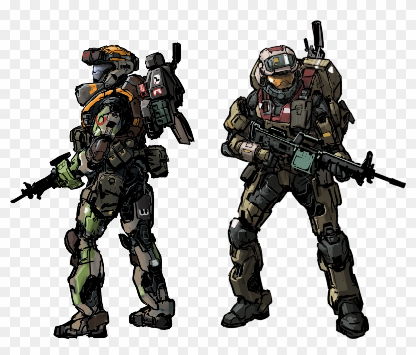 Clip Art Halo Reach Concept Art - Halo Reach Armour Concept Art #1442309