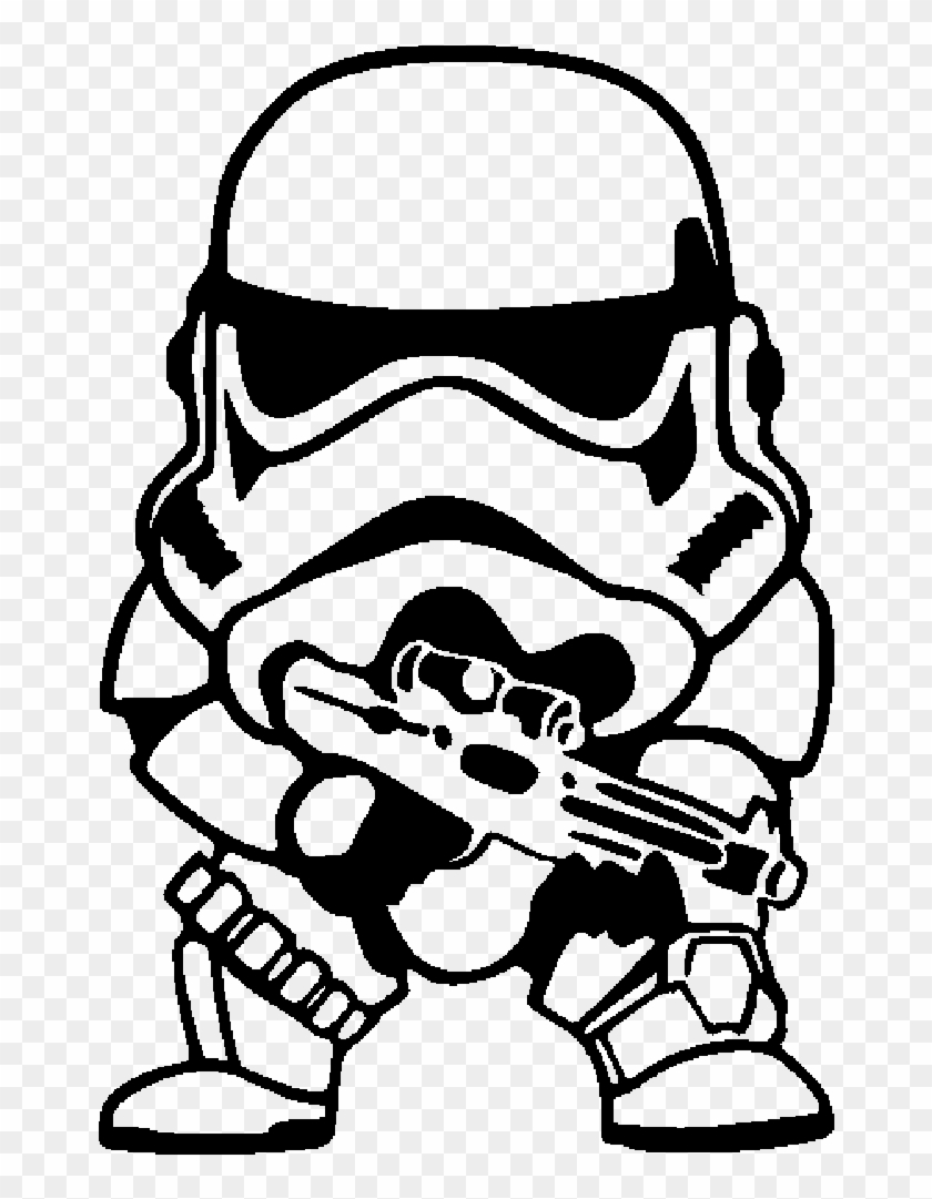 Clipart Library Library Stormtrooper Chibi Yoda Drawing - Star Wars Chibi Png #1442487