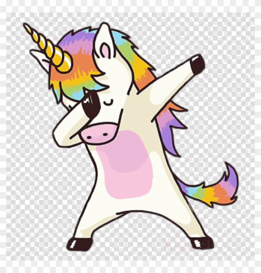 Cute Unicorn Clipart Unicorn T-shirt Clip Art - Unicorn Dab Png #1442630