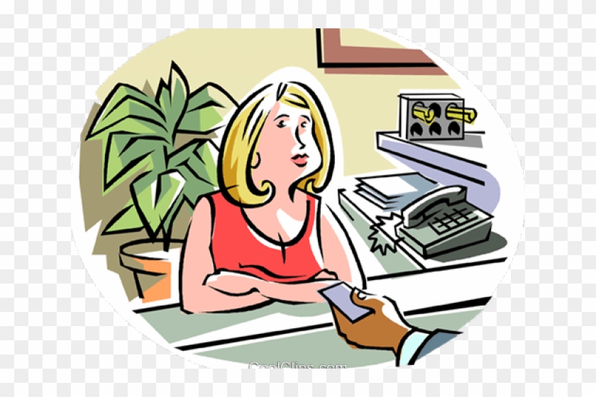 Secretary Clipart Secretary Desk - Secretary #1442656