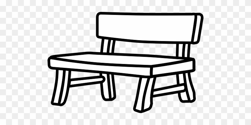 Park Bence Clipart Bus Stop Bench - Bench Clipart #1442725