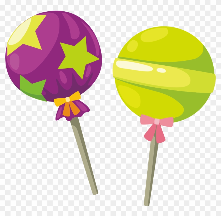 Jpg Transparent Download Candy Cartoon Transprent Png - Clip Art Lollipop Cartoon #1442738