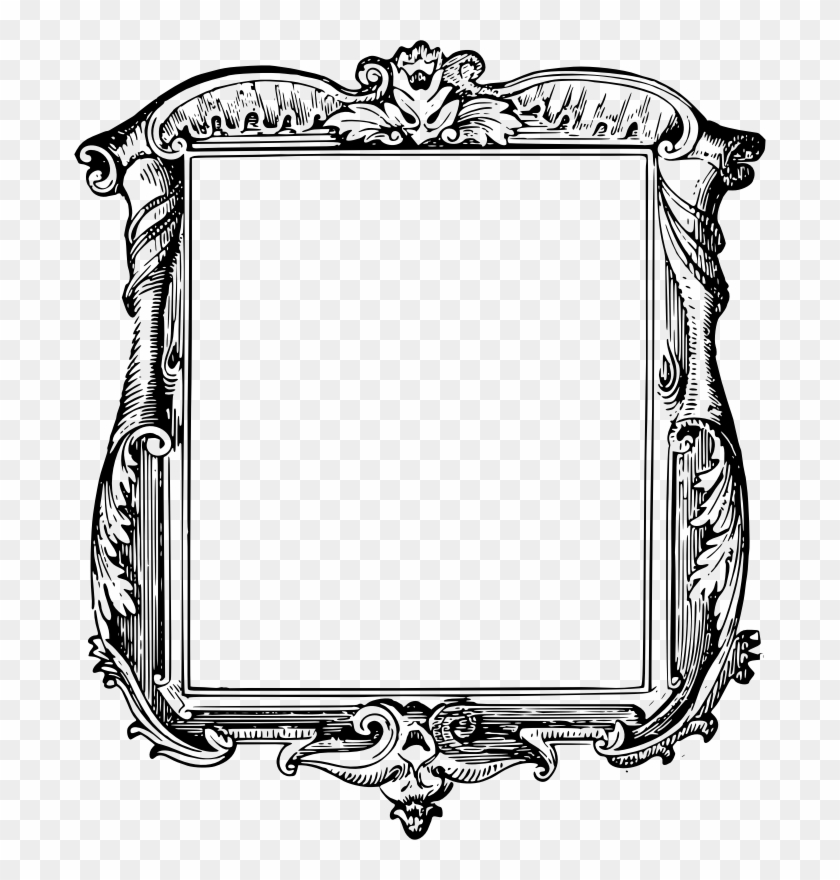 Frame - Square Vintage Frame #1442852