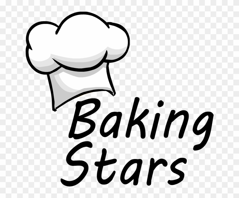 kids baking clip art black and white