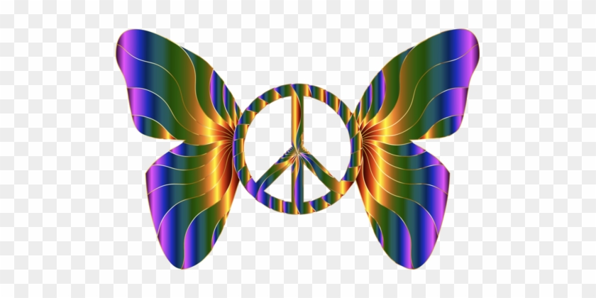 Peace Symbols Poster - People Peace Sign Clip Art #1443075
