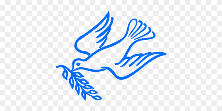 Columbidae Doves As Symbols Peace Computer Icons - Dove Of Peace Png #1443085