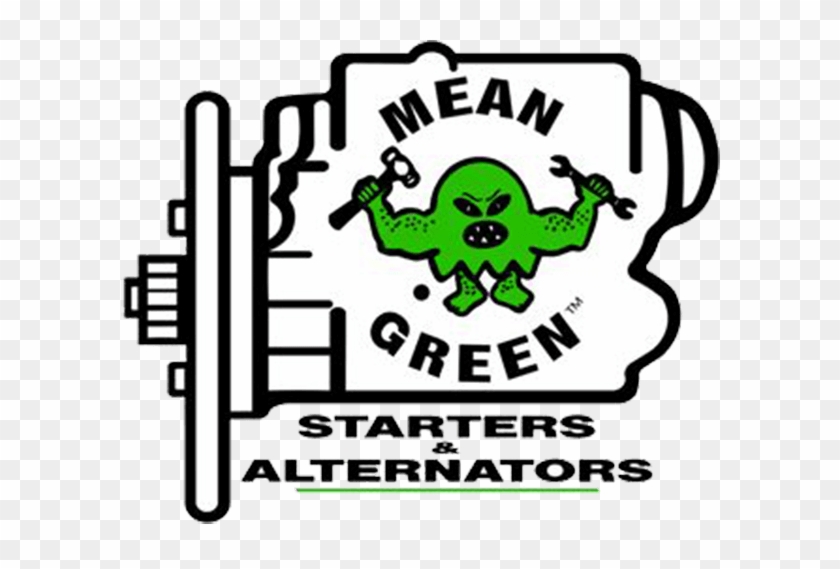 Clipart Stock Mean Green Mg Starter For Wrangler Yj - Mean Green Starters Alternators #1443204
