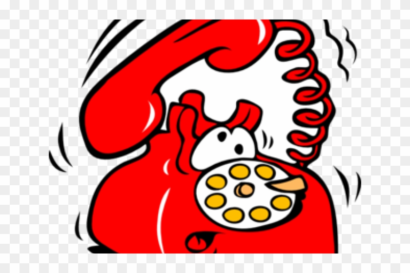 Telephone Clipart Phone Ring - Ringing Phone Clipart #1443205