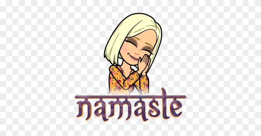 Daily Announcements - Namaste Bitmoji #1443268