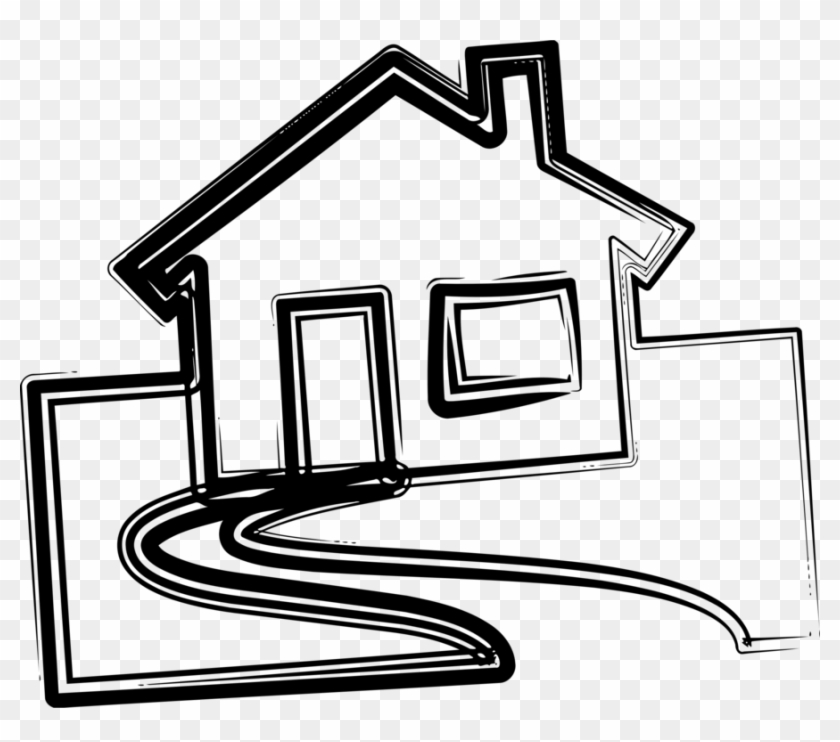 Real Estate House Mortgage Loan Estate Agent Real Property - Sketched House Png #1443308