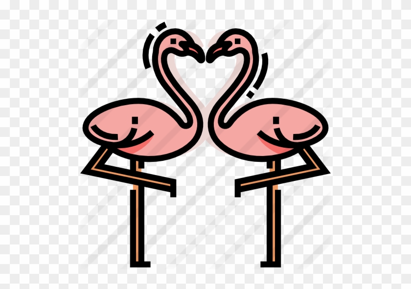 Flamingo Free Icon - Flamingo Png Icon Love #1443310