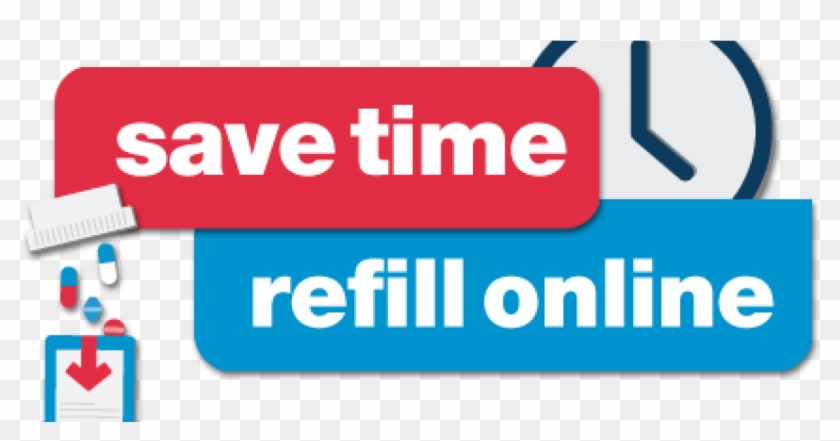 Pharmacy Clipart Refill Free - Refill Your Prescription Online #1443364