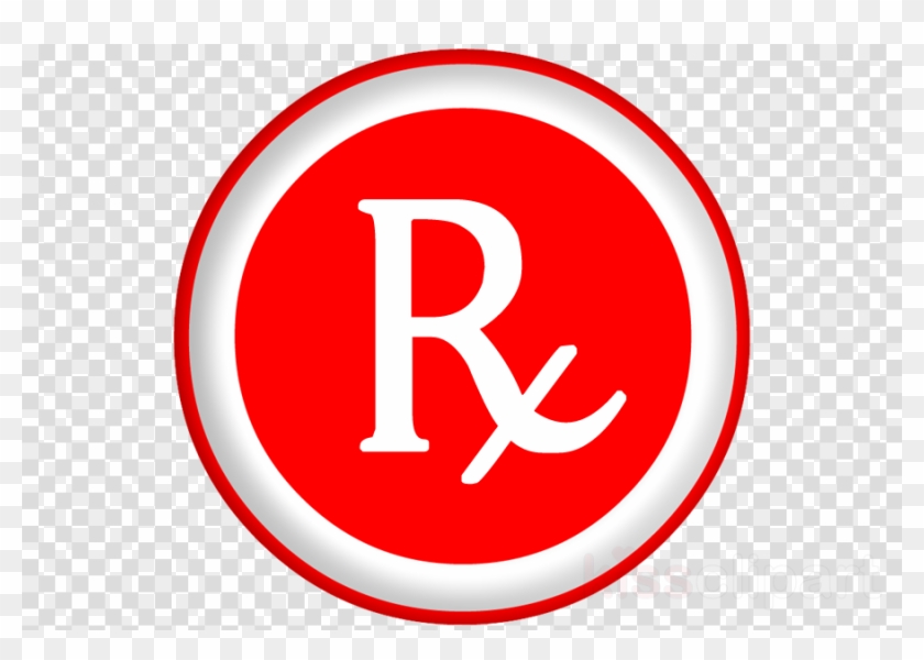 Rx Icons Clipart Medical Prescription Pharmaceutical - Clip Art #1443369