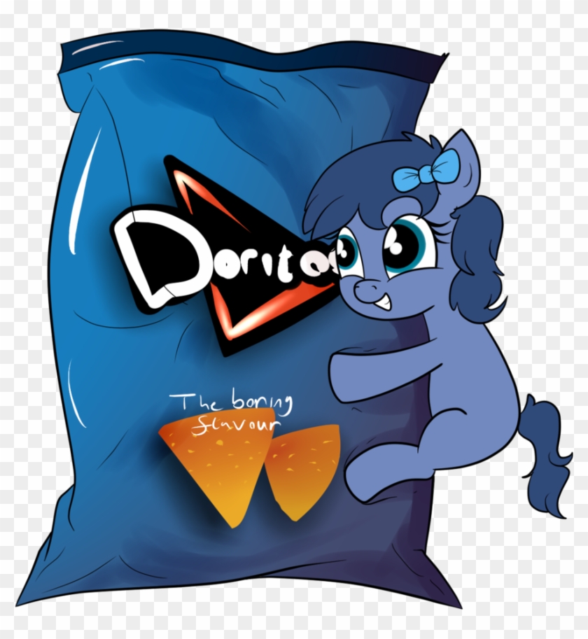 Moonatik, Bag, Bow, Chips, Doritos, Female, Food, Gift - Doritos #1443396