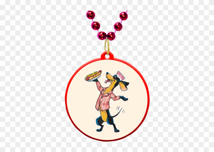 Clip Art Free Library New Orleans Lucky Dogs Theme - Mardi Gras Medallion Beads Png #1443438