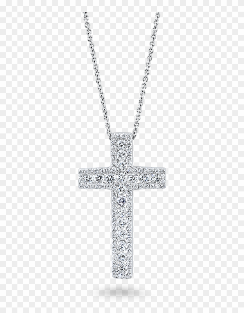 Cross Necklace Png Transparent Clip Art Free Library - Pendant #1443446