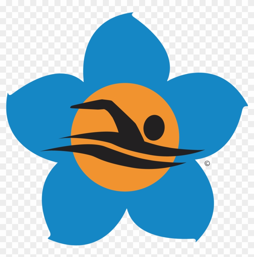 Dementia Friendly Swimming Logo Dementia Friendly Swimming - Forget Me Knot Png #1443502
