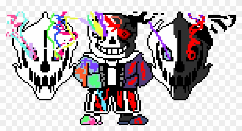 Pixilart - cross sans by purlperdevil143