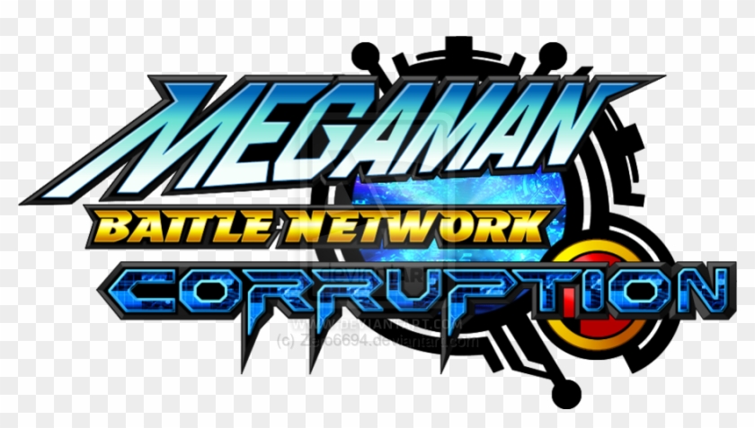 Mmbn Corruption Logo By Zero6694-d5223fw ] - Megaman Battle Network Logo #1443792