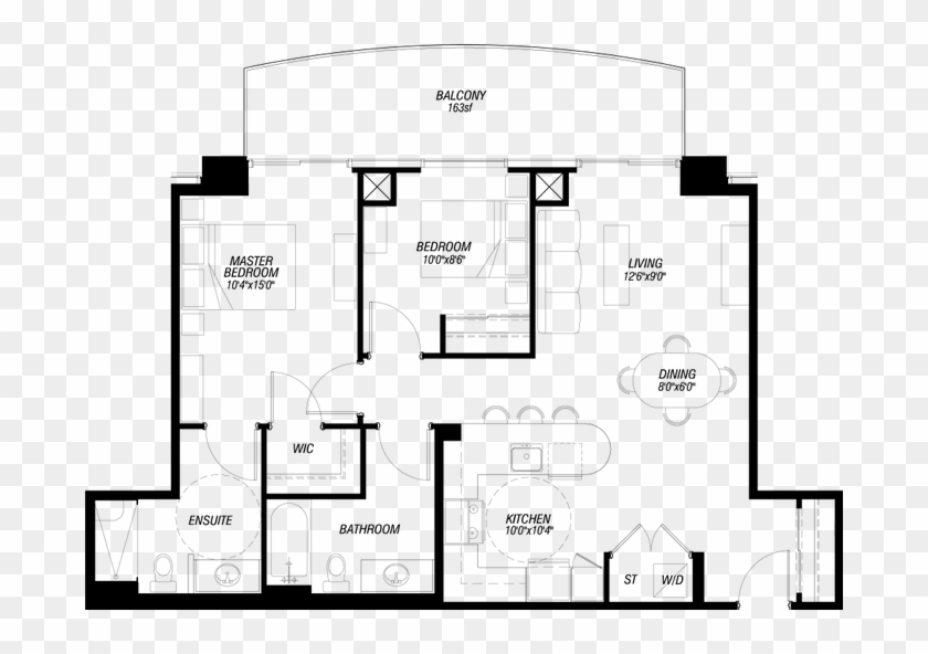 Penthouse2-02 - Floor Plan #1443899