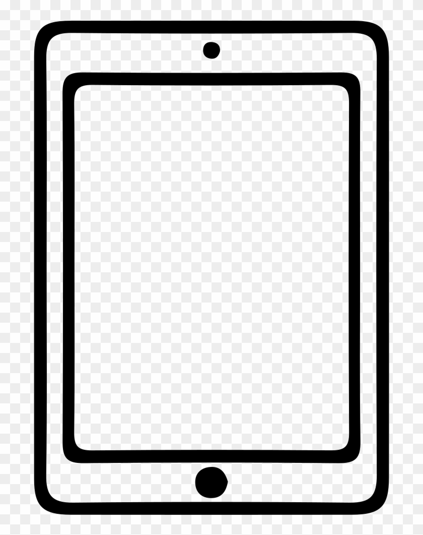 Tablet Svg Clipart Ipad 2 Computer Icons - Cell Phone Vector Png #1443931
