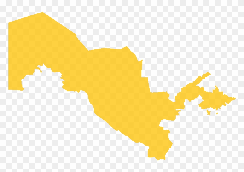 Карта узбекистана png
