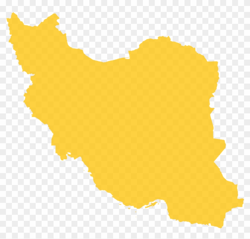 Department Of State - Iran Map Vector Png #1443960