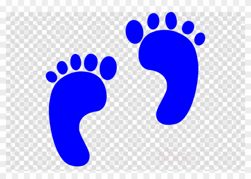 Foot Prints Black Cartoon Png #1444017