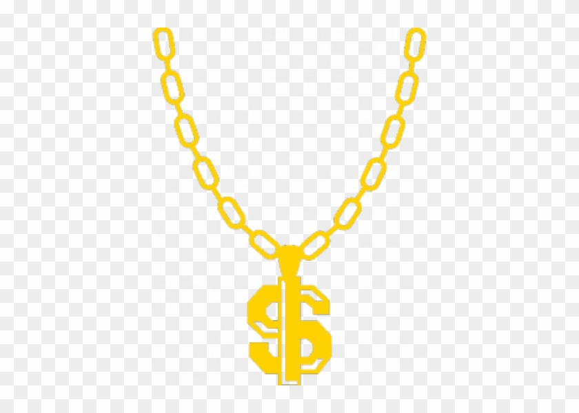 Thug Life Chain Dollar Sign Chain Png - Thug Life Png #1444146