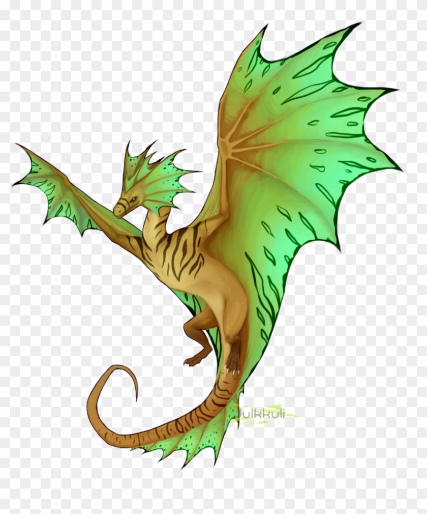 Png Dragon Creature Challenge Adopt By Julkkuli - Dragon Mythical Creature Drawings #1444153