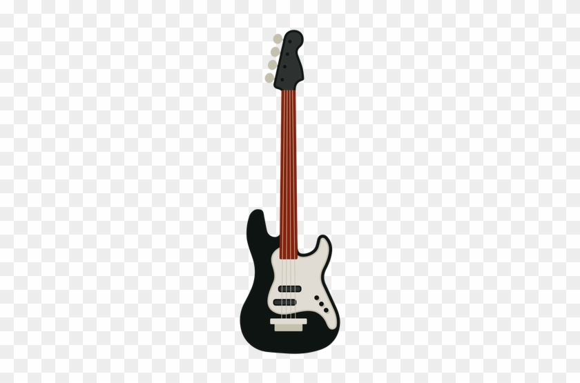 Jpg Black And White Guitar Musical Instrument Icon - Black Electric Guitar White Pickguard #1444194