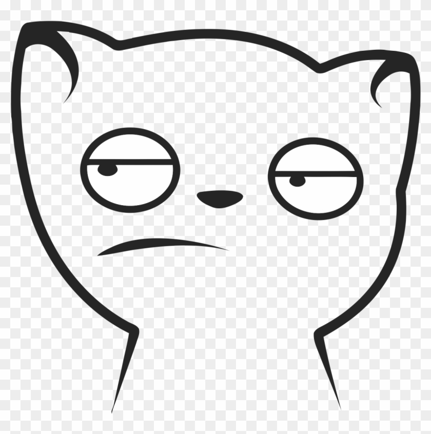 Image Y Cat Meh - Overburdened With Indifference #1444384