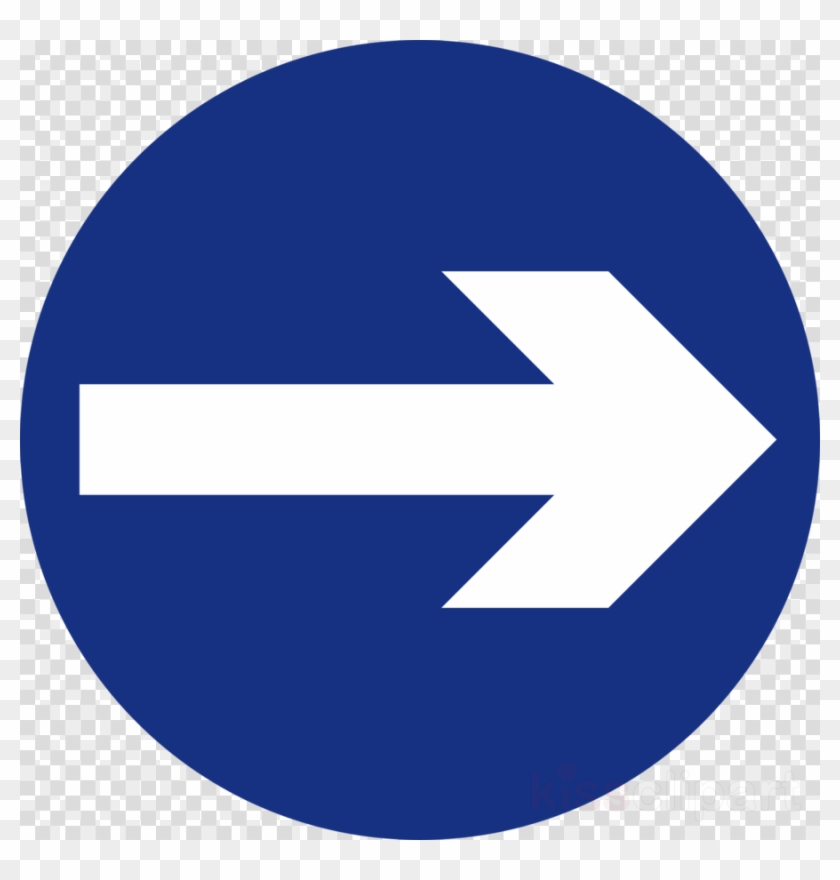 Turn Right Sign Png Clipart Traffic Sign Clip Art - Traffic Sign Right Turn #1444470
