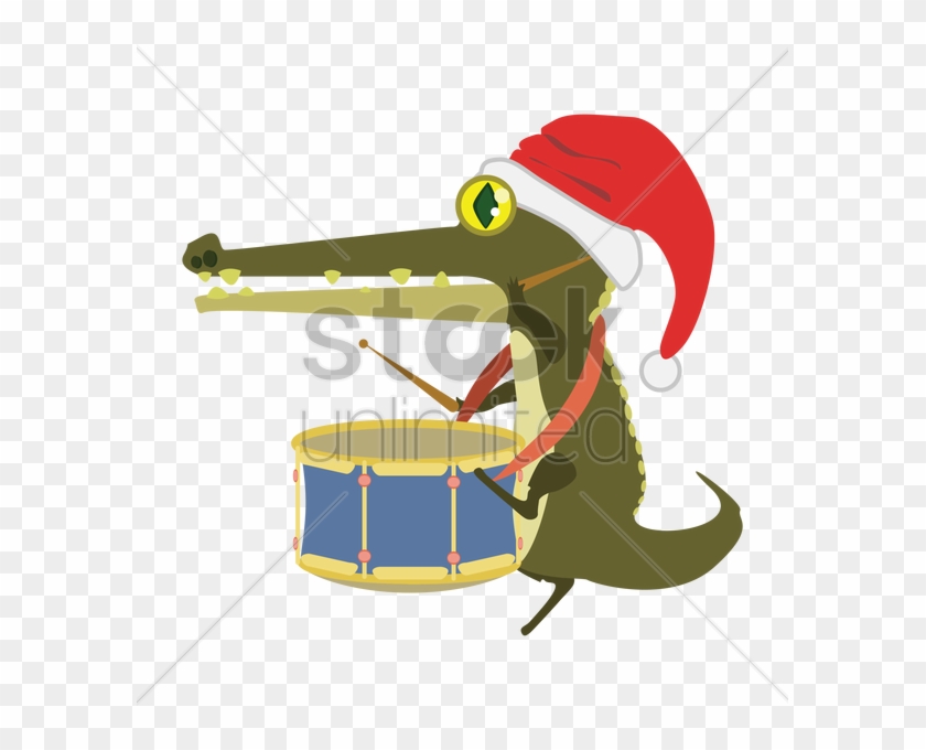 Alligator Playing Drums Clipart Alligators Crocodile - Alligators #1444531