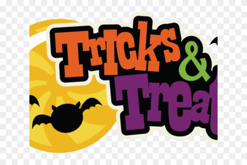 Trick Or Treat Clipart Svg - Trick Or Treat Word #1444614