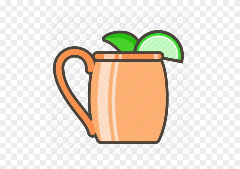 Boose Clipart Cocktail Drink - Moscow Mule Vector Drink #1444857