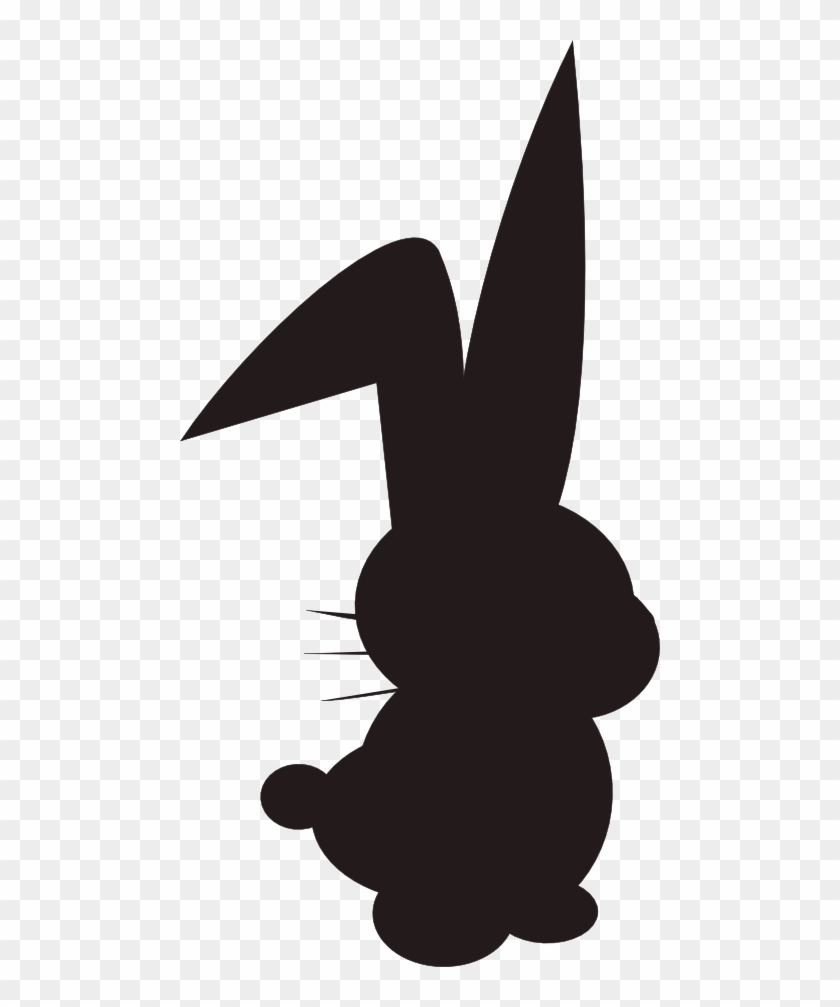Silhouette At Getdrawings Com Free For Personal - Bunny Clipart With Transparent Background #1444975