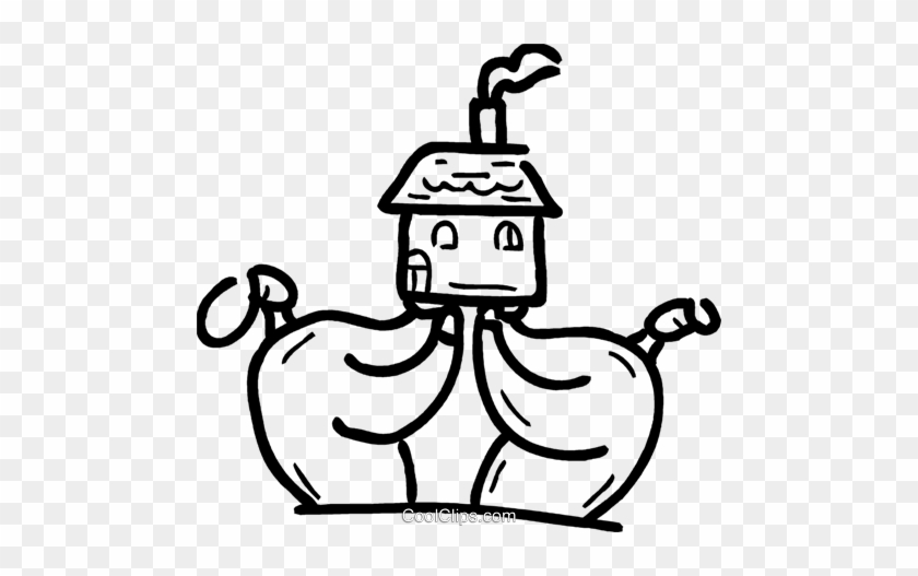 Mortgage And Loans Royalty Free Vector Clip Art Illustration - Mortgage And Loans Royalty Free Vector Clip Art Illustration #1445059